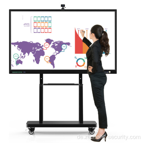 75 Zoll elektronisches interaktives Touchscreen-Whiteboard
